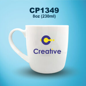 CP1349 8oz White Coffee Mug