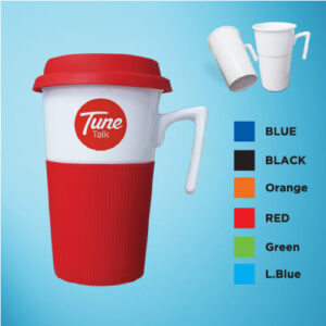 CP837H Ceramic Traveller Mug with Handle