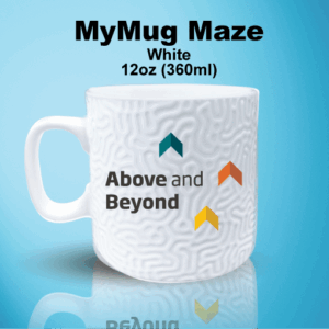 CP879 White Maze Mug